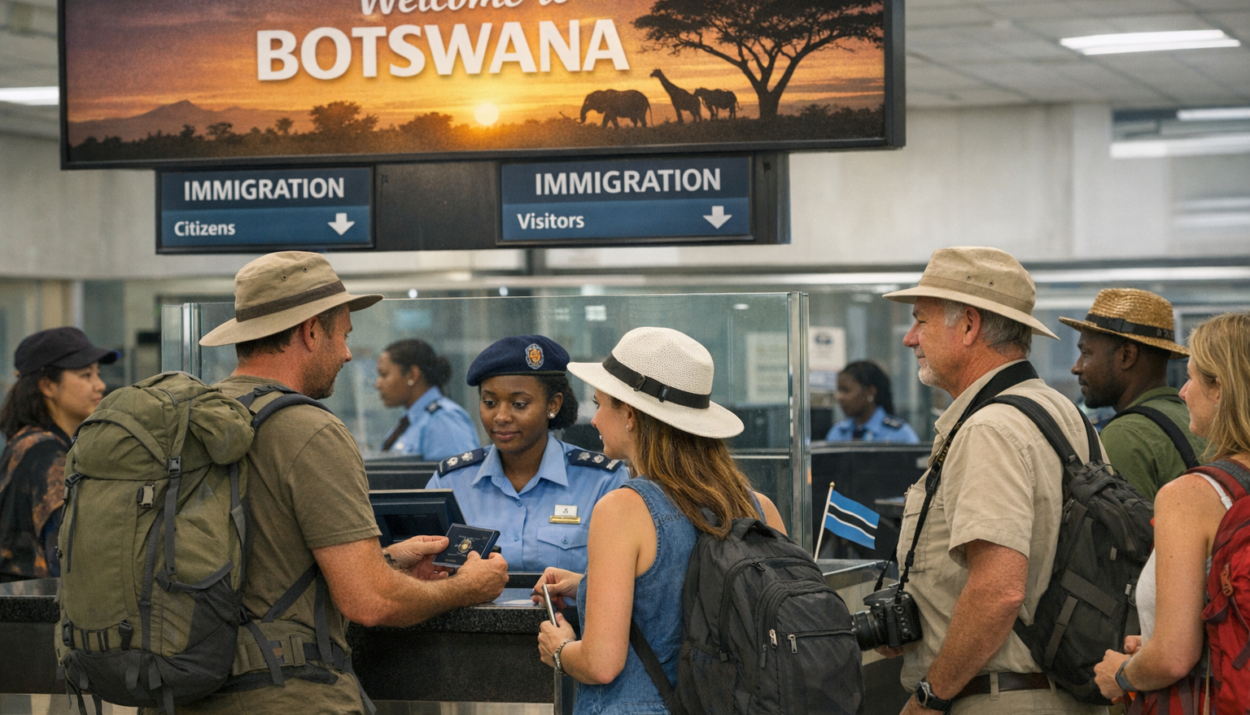 Botswana franchit 1,2 million d’arrivées touristiques en 2024, porté par la SADC
